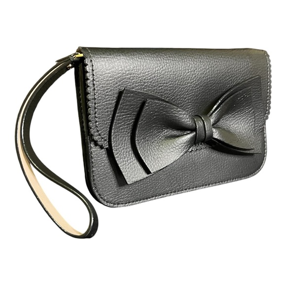 KATE SPADE Leather Bow Wristlet - Picture 6 of 12